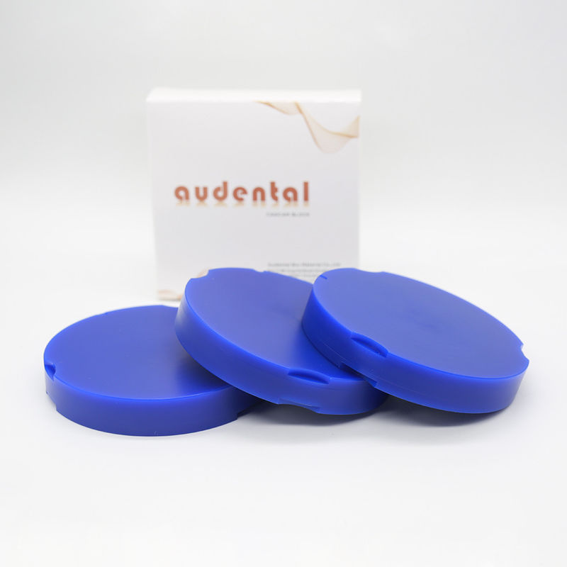 Biru Hijau Putih Abu-abu Dental Wax Disc Block untuk tepat dan stabil Copings dan mahkota