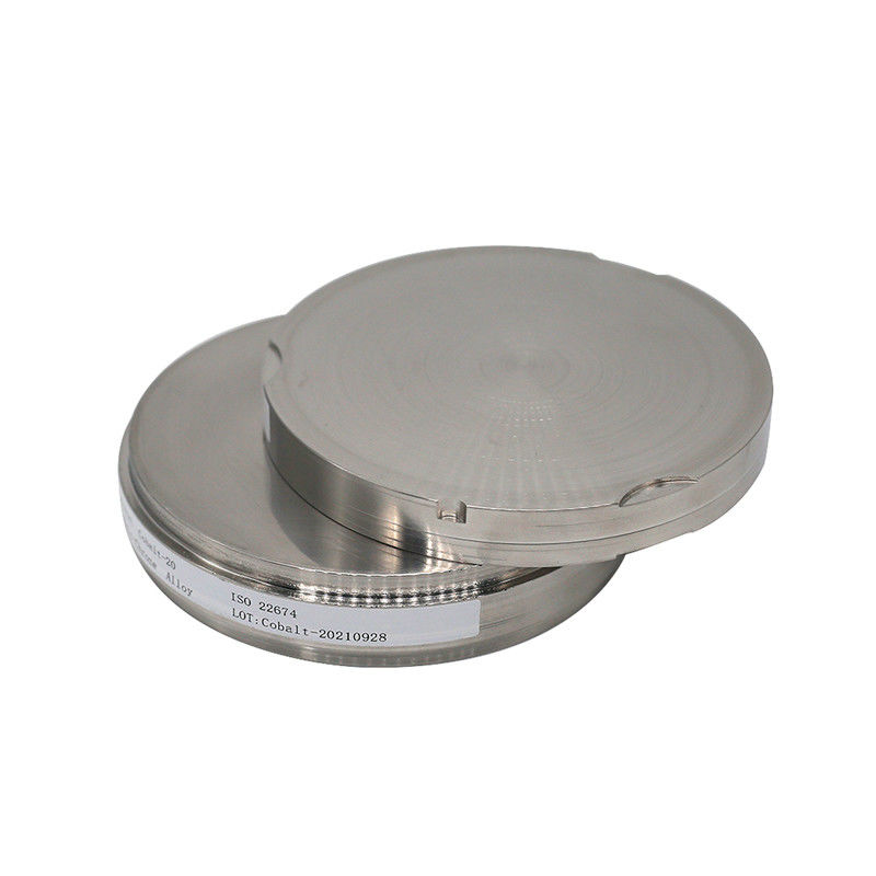 Audental CoCr Dental Metal Block 98mm 98.5mm Cobalt Chromium Disc untuk laboratorium gigi