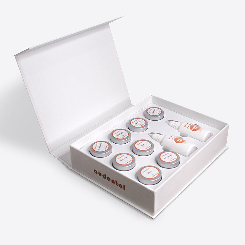 Noda Pewarna Glasir Keramik Cair Lab Gigi Zirkonia Keramik Mahkota Penuh Pewarna Glasir Keramik Pasta Glasir Porselen Keramik