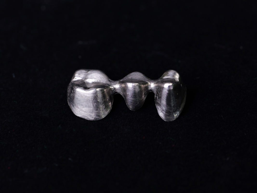 Audental 43 Perak-Palladium Porselin Alloy Putih Pd43% Alloy mulia Untuk restorasi gigi yang kuat dan estetis