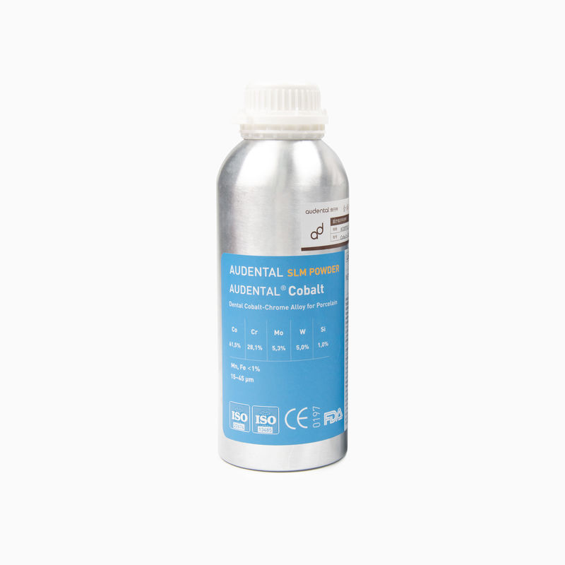 Professional CoCr Cobalt Chromium SLM Powder untuk Dental 3D Metal Printing dari Bagian Frame dan Abutments
