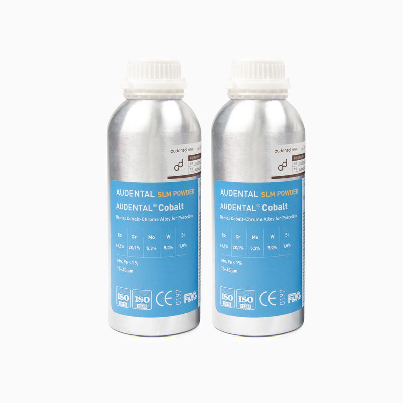 Professional CoCr Cobalt Chromium SLM Powder untuk Dental 3D Metal Printing dari Bagian Frame dan Abutments