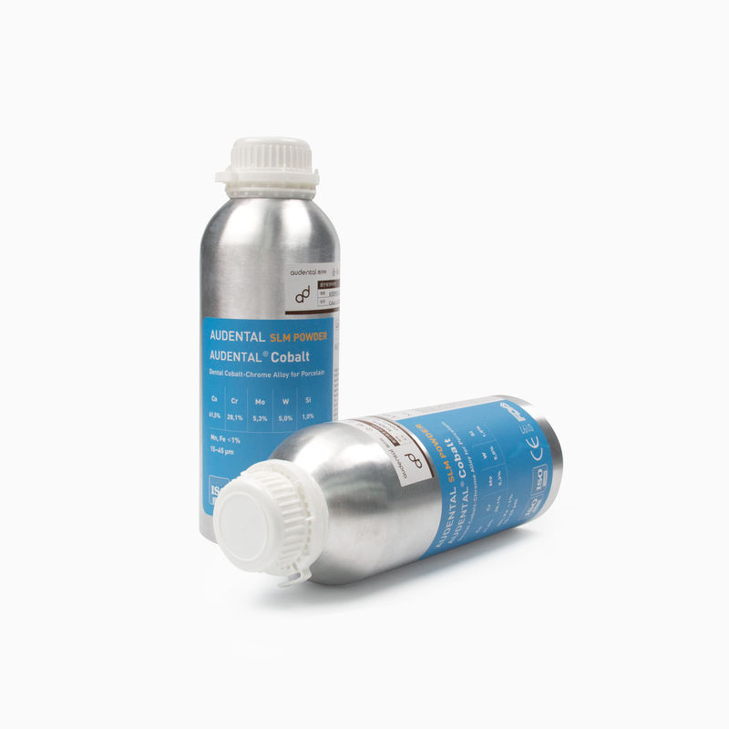 Professional CoCr Cobalt Chromium SLM Powder untuk Dental 3D Metal Printing dari Bagian Frame dan Abutments