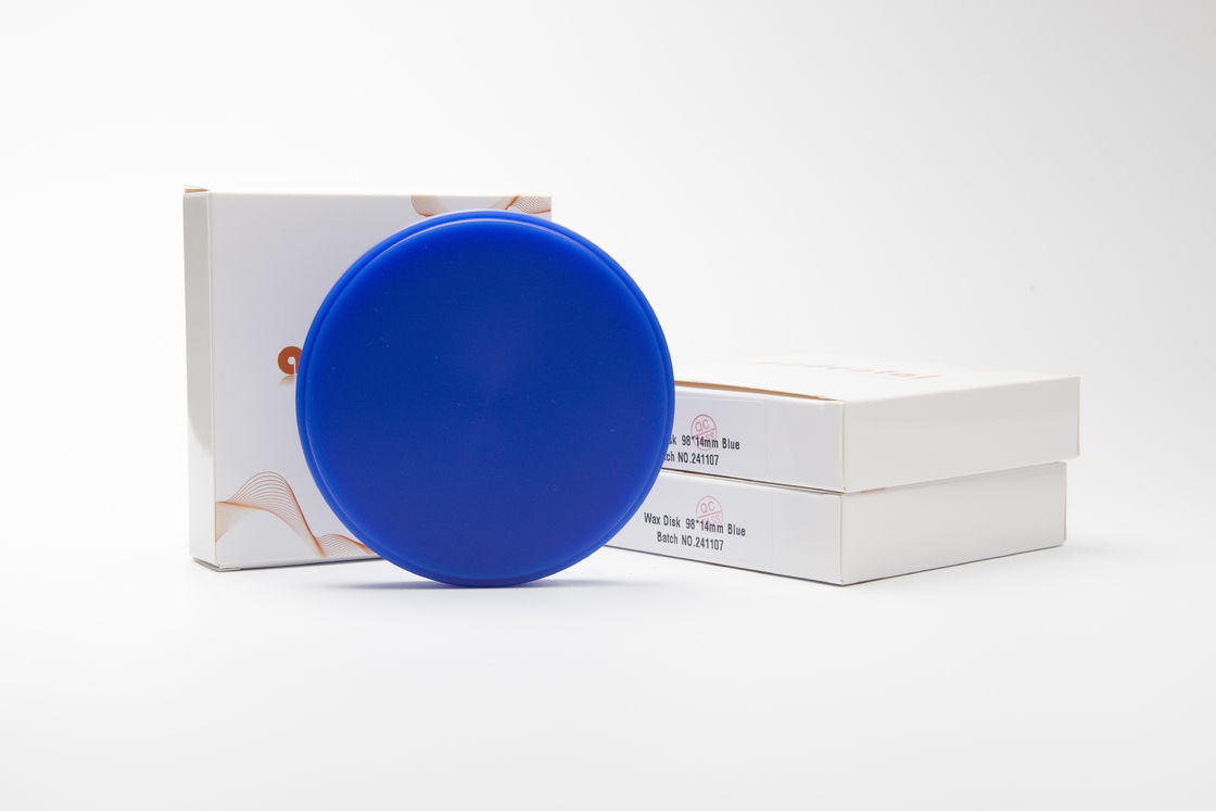 Keakuratan tinggi dan Keakuratan Pas Margins Dental Wax Disc Block dalam Biru Hijau Putih dan Abu-abu Audental