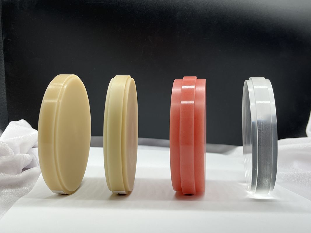 Audental Dental Pmma Blok 98 * 10mm Precision Milled tahan lama untuk mahkota sementara