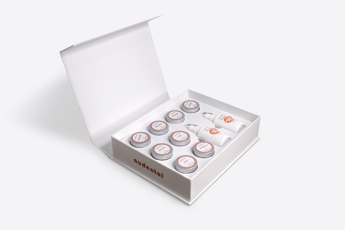 Pasta Pewarna & Glasir Laboratorium Gigi 25ml Cairan 4g Pasta Glasir 3D Bahan Pewarna dan Glasir