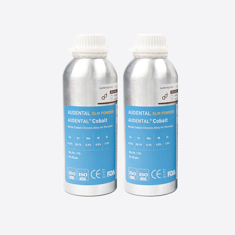 Dental 3D Metal Print Cobalt chromium alloy kompatibel dengan sistem peleburan laser selektif utama untuk pembuatan restorasi gigi