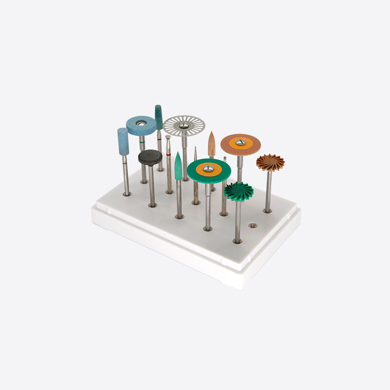 Bor Poles Zirkonia alat gigi profesional untuk memoles bahan zirkonia PMMA dan lilin dengan sertifikasi CE