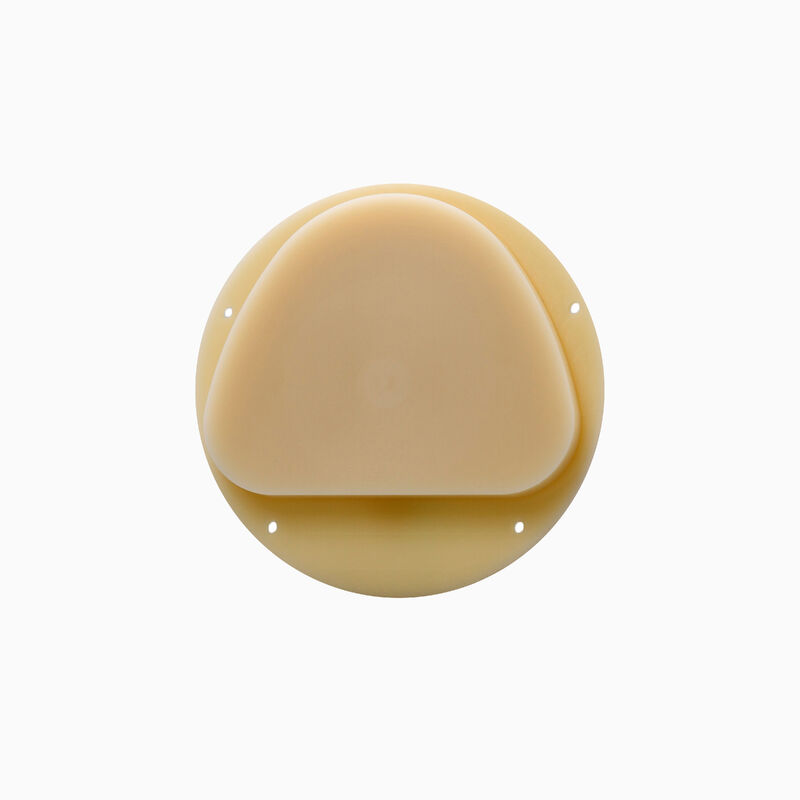 Blok PMMA Gigi Warna Pink A2 Basis Gigi Tiruan Digunakan untuk Mahkota Sementara, Jembatan, Kerangka Gigi Tiruan Penuh Ukuran Milling 98mm 95mm