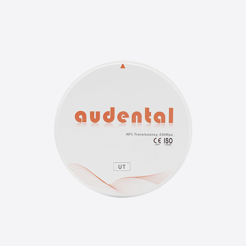 Blok Zirkonia Gigi Tersedia dalam 16 Warna VITA dan Warna Bleach dengan Kekuatan Lentur Lebih dari 600 MPa untuk Ketahanan dan Daya Tahan