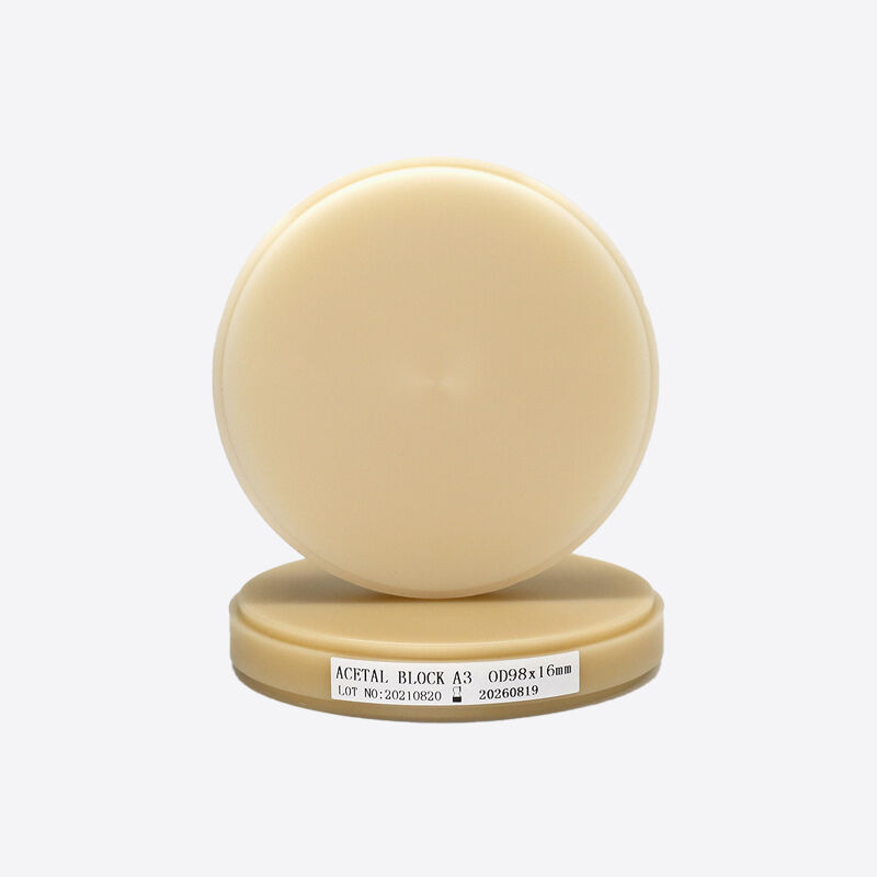 Dental Pmma Block Pink A2 Shade for Natural Gingiva Aesthetics Ideal untuk mahkota sementara Jembatan dan kerangka gigi palsu