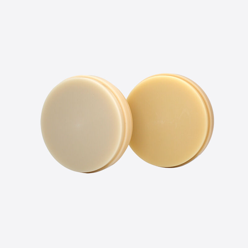 Dental Pmma Block Pink A2 Shade for Natural Gingiva Aesthetics Ideal untuk mahkota sementara Jembatan dan kerangka gigi palsu