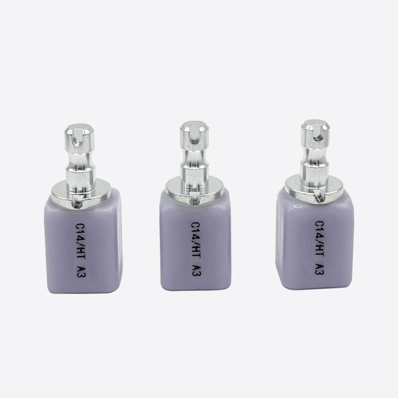 Keramik Kaca Gigi Lithium Disilikat Material yang Direkayasa untuk Veneer Mahkota Inlay Onlay dan Jembatan Anterior 3 Unit
