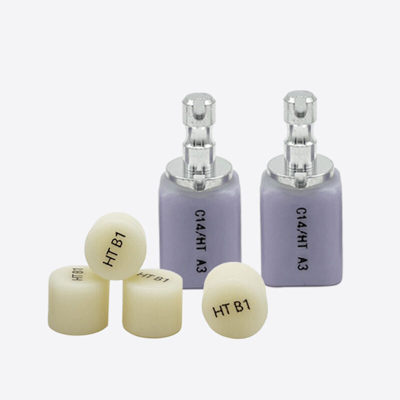 Keramik Kaca Gigi Lithium Disilikat Material yang Direkayasa untuk Veneer Mahkota Inlay Onlay dan Jembatan Anterior 3 Unit