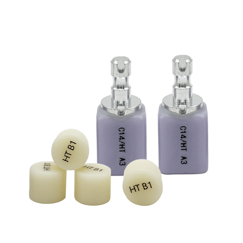 Keramik Kaca Gigi Lithium Disilikat Material yang Direkayasa untuk Veneer Mahkota Inlay Onlay dan Jembatan Anterior 3 Unit