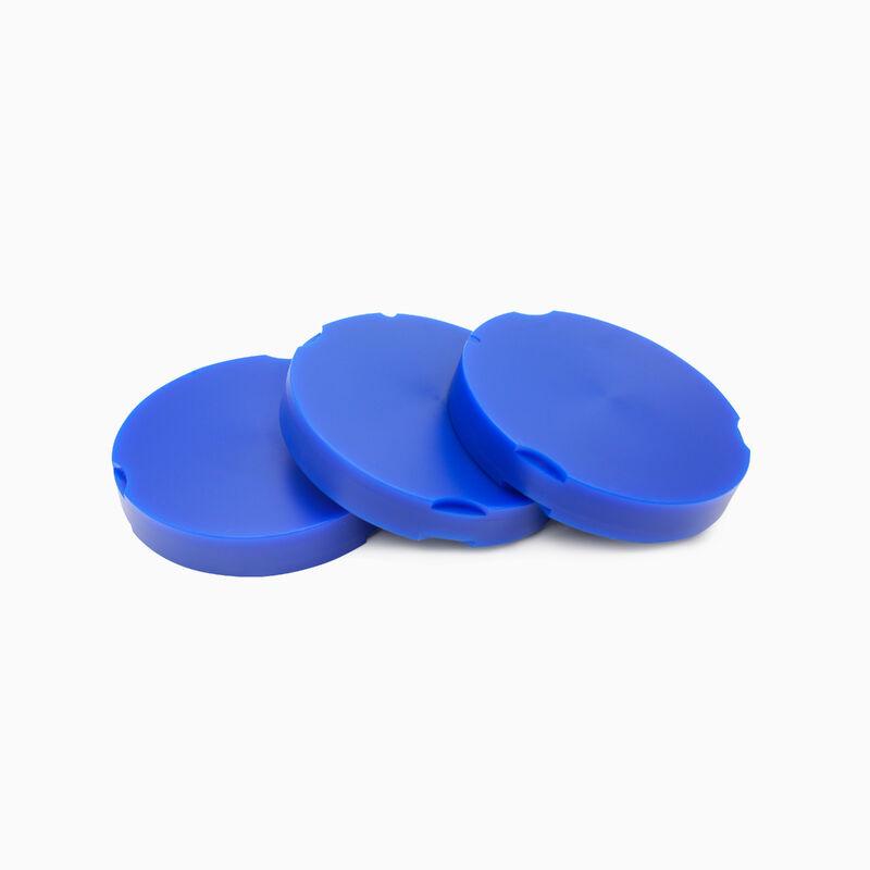 Dental Wax Disc strong stable wax blocks compatible with open system milling machines providing clean burn out and easy carving