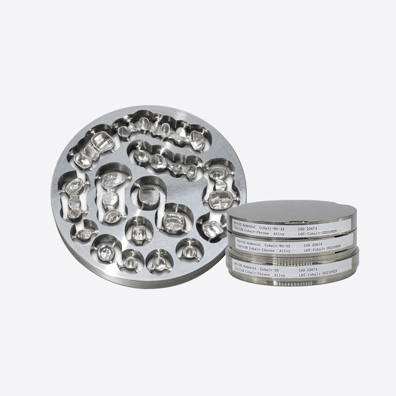 Cobalt Chrome Block kobalt krom paduan disk cocok untuk mahkota gigi jembatan implan didukung batang dan penggilingan kosong