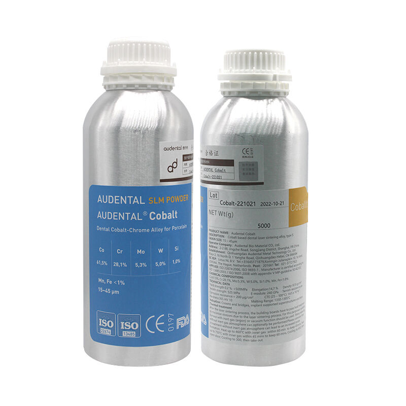 Dental 3D Metal Print cobalt chromium alloy powder with excellent flowability and low oxygen content for dental laser sintering