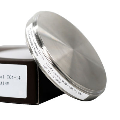 Audental Titanium Alloy Gr5 Disk Gigi Untuk Implan Medis Titanium Dental Disc