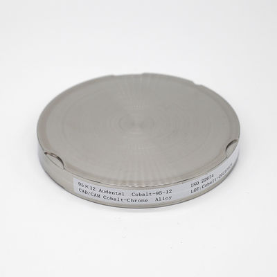 Audental Dental Lab CAD CAM Milling Disc Cobalt Chrome Chromium Disc Untuk Korona Dan Jembatan Restorasi