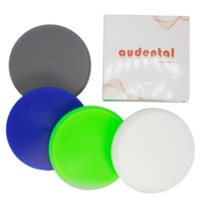 Hijau Biru Putih Abu-abu Dental Wax Disk Open System Dental Laboratory Material FDA