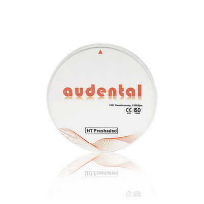 Tembus Tinggi HT Zirconia Dental Memblokir Material CAD CAM
