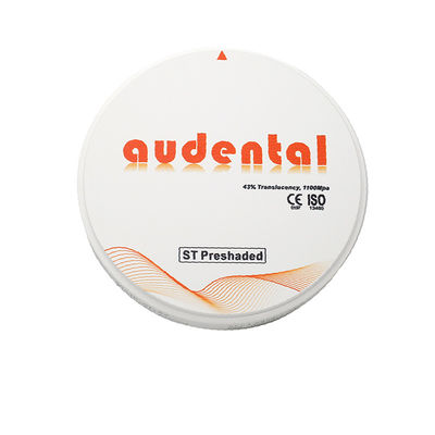 ST/DST Vita Zirconia Dental Block Super Translucence Bahan CAD / CAM