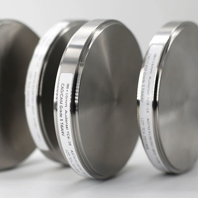 Audental Gr5 CAD CAM Bahan penggilingan gigi Titanium Blank Ti Disc Titanium Blocks Disc