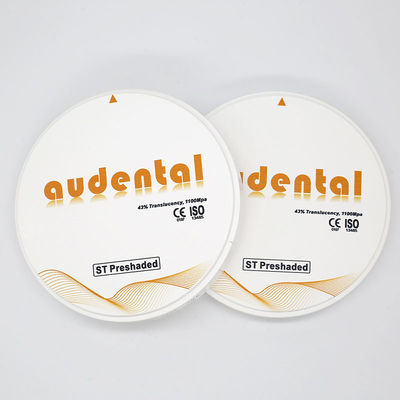 ST/DST Pre shaded Zirconia Block Vita 16 Zirconia CAD CAM Bahan ISO