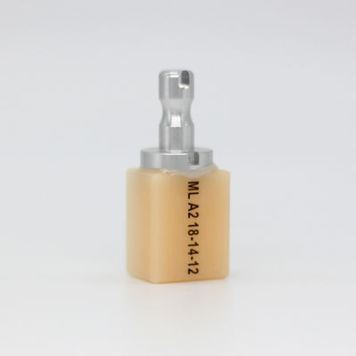 Ingot Cad Cam Dental Glass Ceramic Lithium Disilicate Untuk Tekan FDA