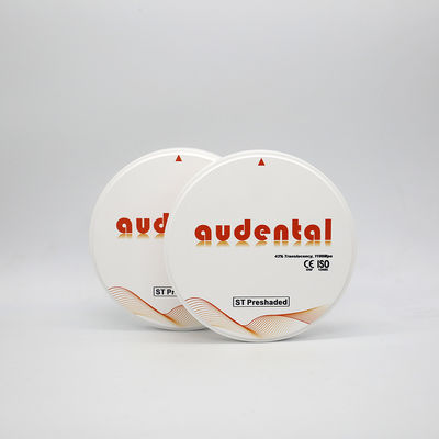 Audental Excellent Translucency ST Preshed Zirconia Block dengan Sistem CAD/CAM