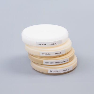 Audental Dental Laboratory PMMA Disc Pink Clear Flexible 98mm PMMA Blok OEM