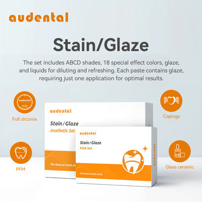 Zirconia Keramik Glaze Powder Pasta Gigi Sikat sikat gigi Glaze Kit stain Dental Glaze paste