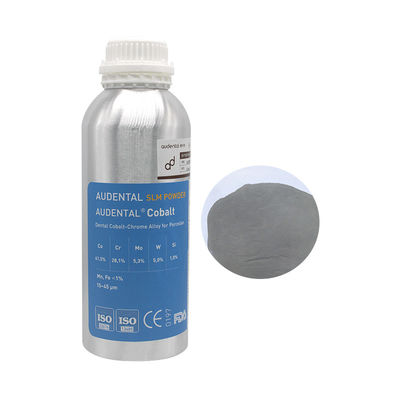 Audental Dental bahan logam 3D pencetakan cocr bubuk laser selektif logam kobalt krom
