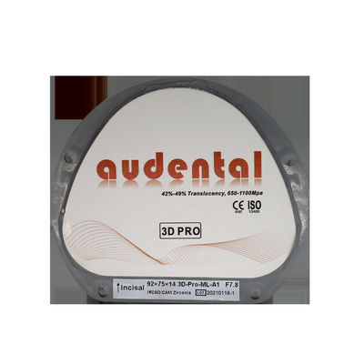 3D Blank Blank Dental Zirconia Block untuk Estetika dan Fungsi Superior