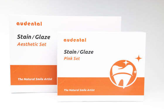 Stain Glaze Paste Set untuk Peralatan Lab Gigi Mencapai Efek Ideal dalam Satu Pewarnaan