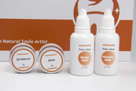 Noda Gigi Pewarna dan Glasir Mahkota Zirkonia Glasir Keramik Bubuk Pasta Glasir Pasta