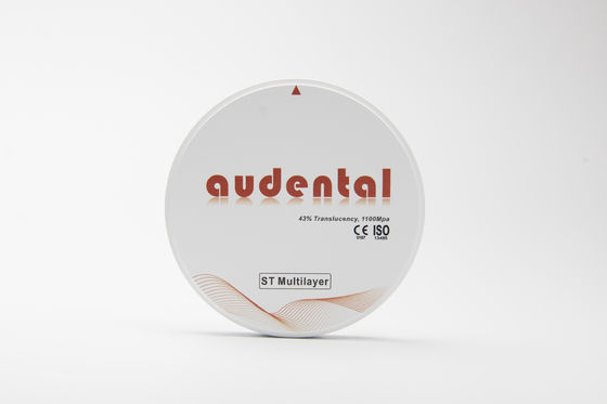 43% Translucence Multilayer Zirconia Block untuk mencapai restorasi gigi yang optimal
