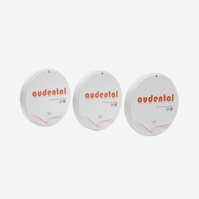 Zirconia Disc Dental Zirconia Block Translucence Tinggi UT/DUT Blok Putih untuk Aplikasi Gigi yang Sempurna