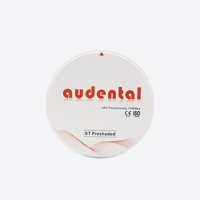 Pre Shaded Zirconia Block memberikan keakuratan bayangan alami dan translucence tinggi cocok untuk crowns jembatan dan veneers