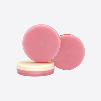 Dental Pmma Block Pink A2 Shade for Natural Gingiva Aesthetics Ideal untuk mahkota sementara Jembatan dan kerangka gigi palsu