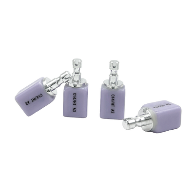 Keramik kaca gigi yang dirancang untuk precision CAD CAM milling dan teknik press yang memastikan restorasi gigi anterior yang konsisten